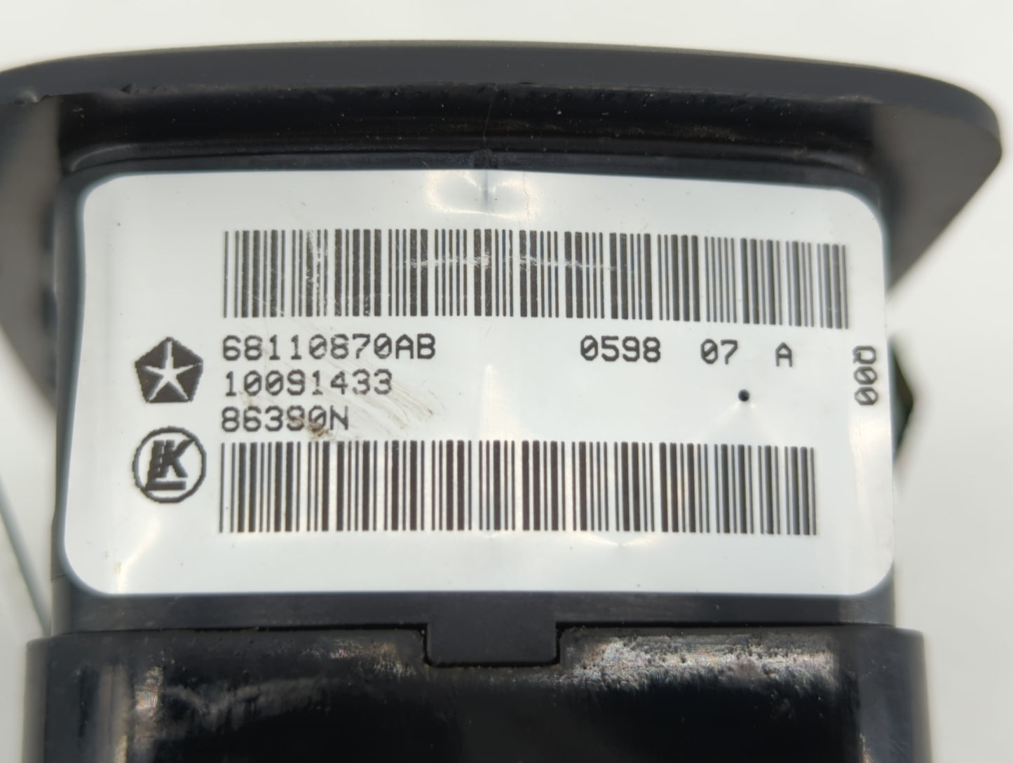 2014 Dodge Caravan Master Power Window Switch Replacement Driver Side Left P/N:68110870AB 68110871AA Fits Fits 2012 2013 201