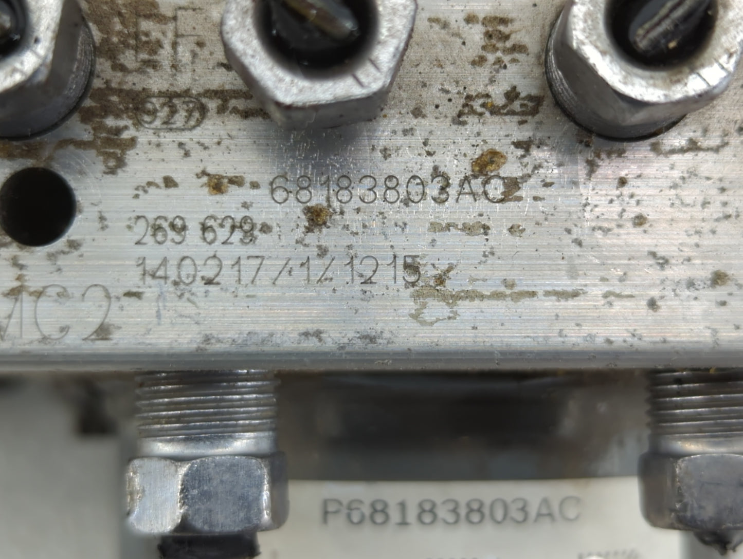 2014 Dodge Caravan ABS Pump Control Module Replacement P/N:P68183803AC Fits OEM Used Auto Parts - Oemusedautoparts1.com