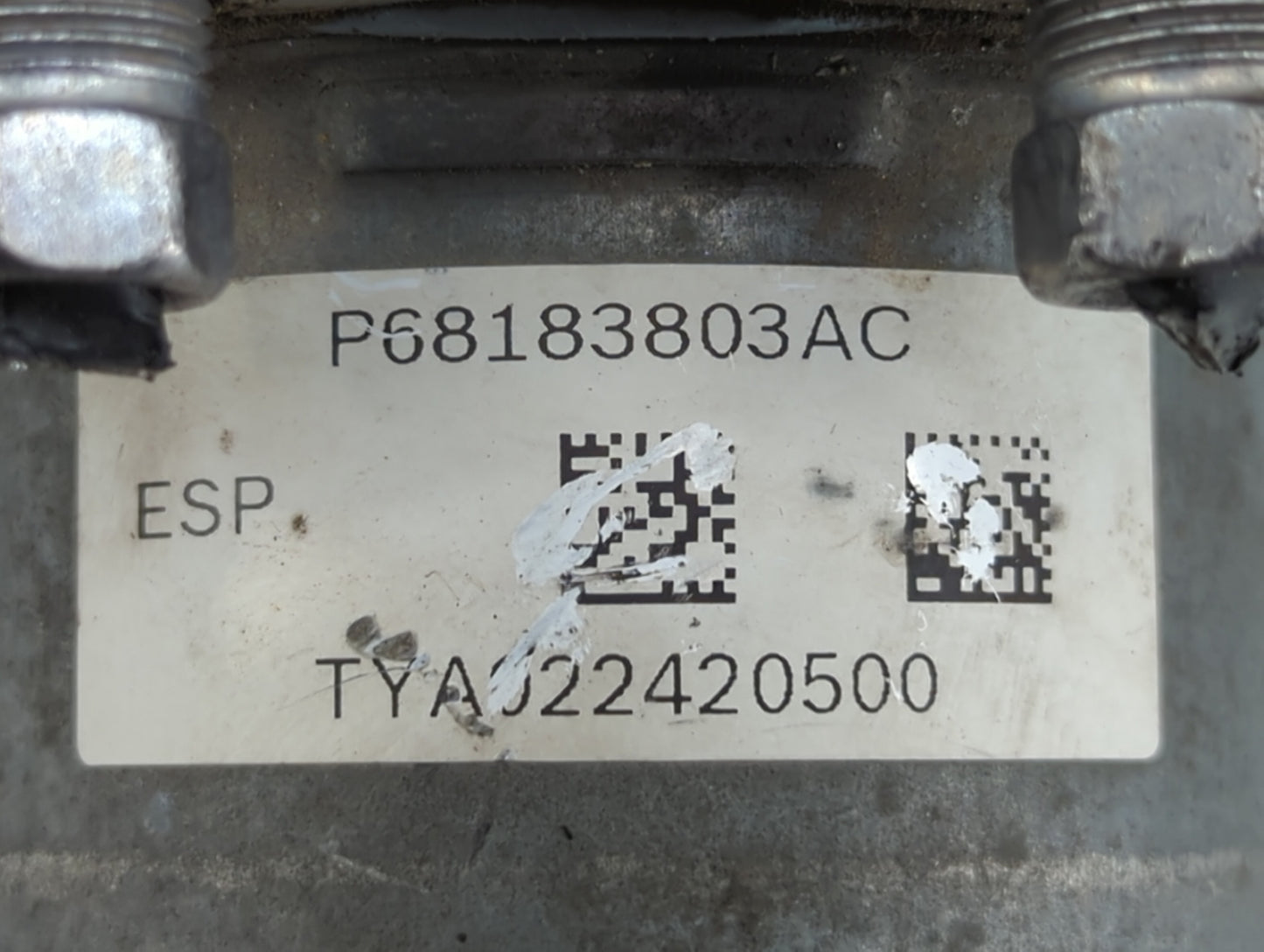 2014 Dodge Caravan ABS Pump Control Module Replacement P/N:P68183803AC Fits OEM Used Auto Parts - Oemusedautoparts1.com