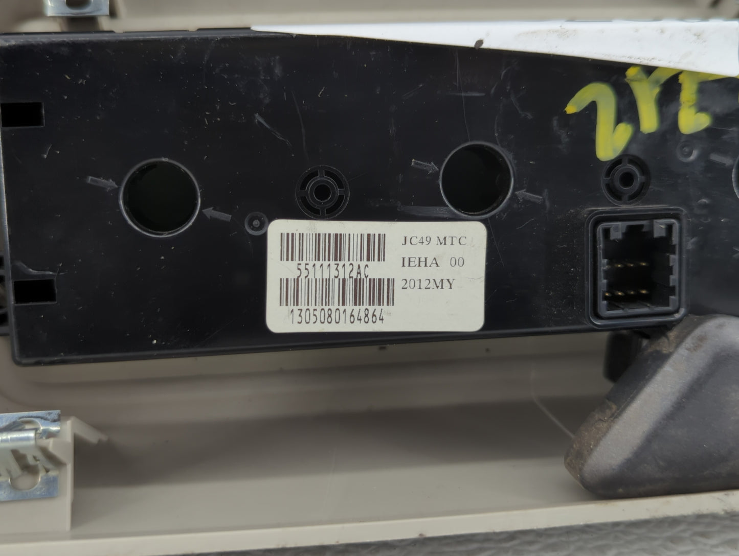 2014 Dodge Caravan Climate Control Module Temperature AC/Heater Replacement P/N:55111312AB 55111312AC Fits OEM Used Auto Par