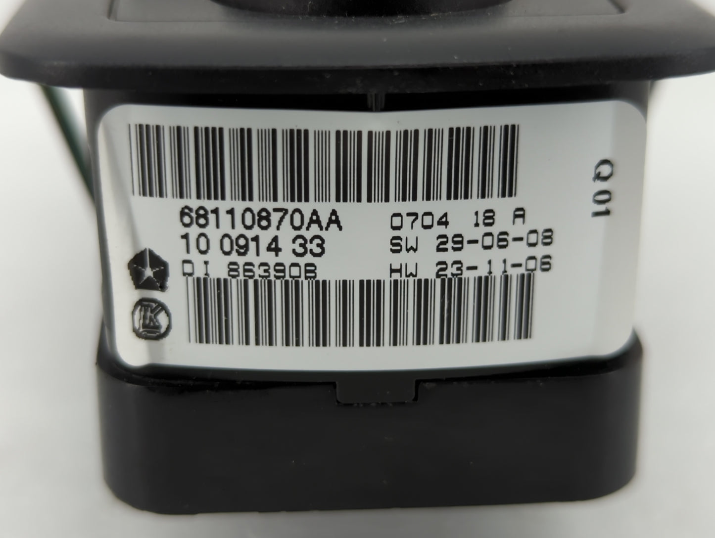 2014 Dodge Caravan Master Power Window Switch Replacement Driver Side Left P/N:68110870AA 68110870AB Fits Fits 2012 2013 201