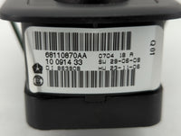 2014 Dodge Caravan Master Power Window Switch Replacement Driver Side Left P/N:68110870AA 68110870AB Fits Fits 2012 2013 201