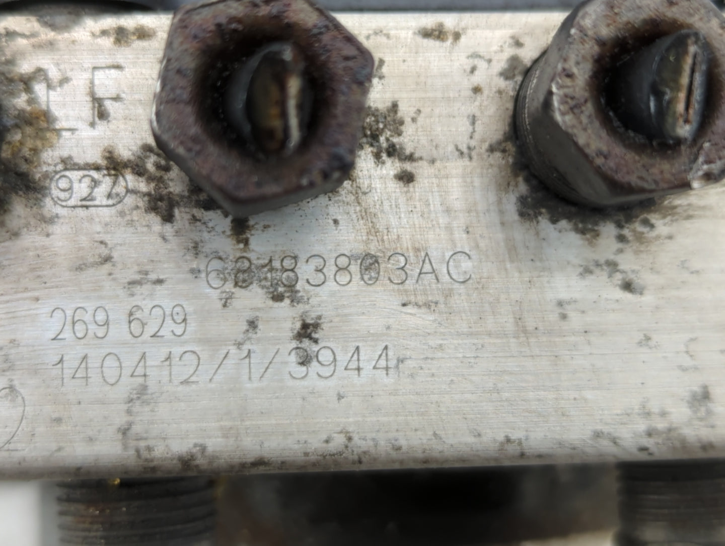 2014 Dodge Caravan ABS Pump Control Module Replacement P/N:P68183803AC Fits OEM Used Auto Parts - Oemusedautoparts1.com