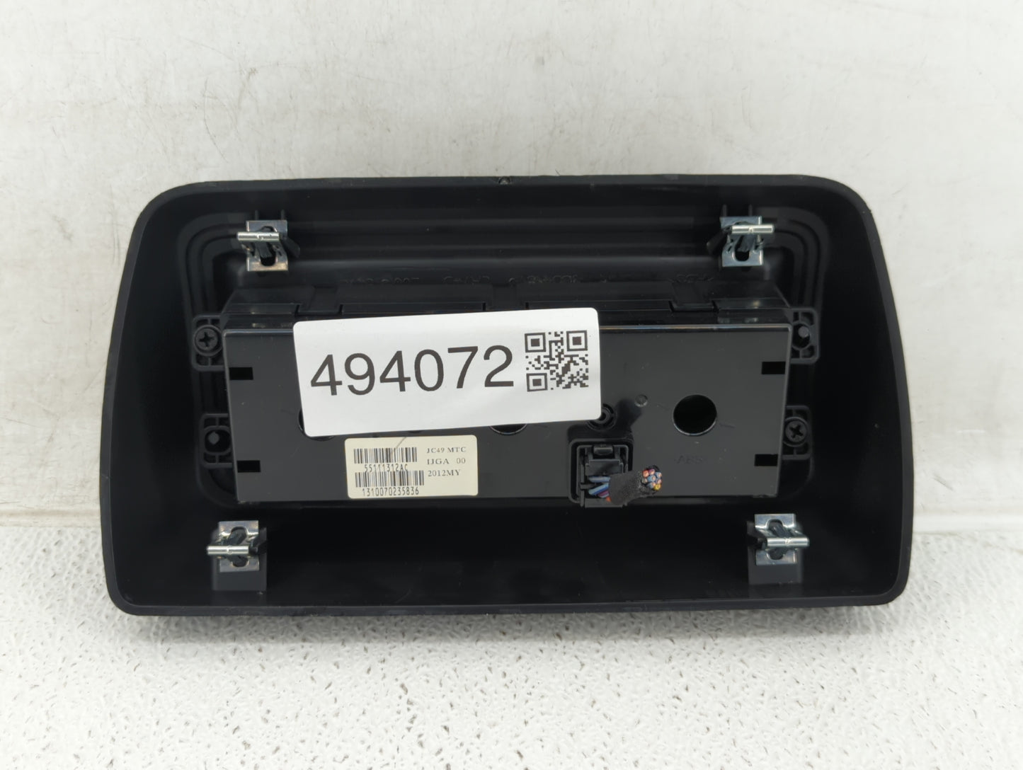 2014 Dodge Caravan Climate Control Module Temperature AC/Heater Replacement P/N:55111312AC P55111240AK Fits OEM Used Auto Pa