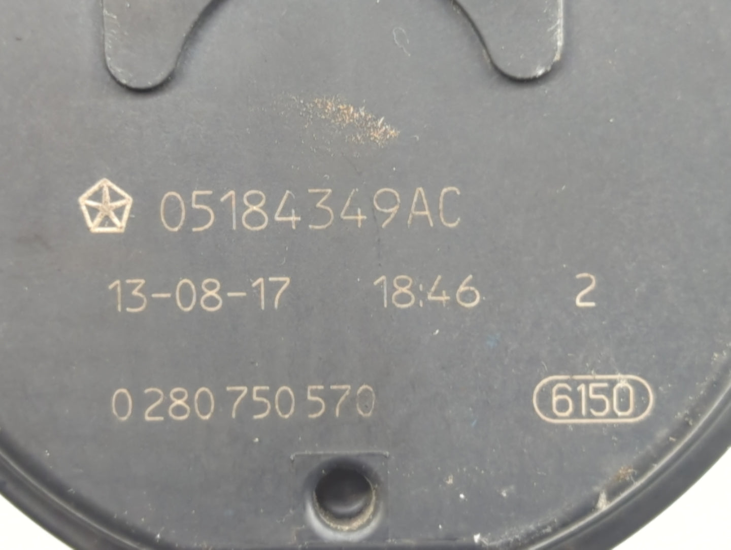2014 Dodge Caravan Throttle Body P/N:05184349AC Fits Fits 2011 2012 2013 2015 2016 2017 2018 2019 2020 2021 2022 OEM Used Au