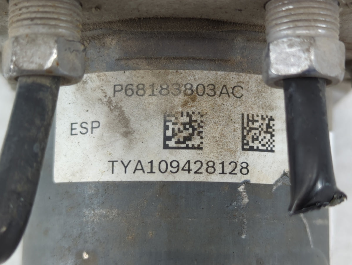2014 Dodge Caravan Anti-Lock Brake ABS Pump Module Actuator OEM P/N:P68183803AC Fits OEM Used Auto Parts - Oemusedautoparts1