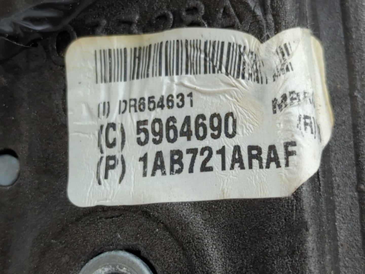 2014 Dodge Caravan Driver Side View Mirror - Left Door Mirror OEM Used - Oemusedautoparts1.com