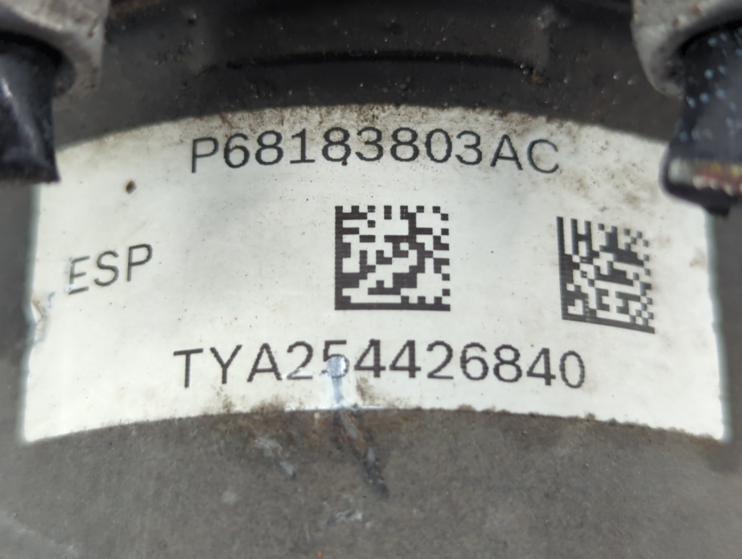 2014 Dodge Caravan ABS Pump Control Module Replacement P/N:P68183803AC Fits OEM Used Auto Parts - Oemusedautoparts1.com