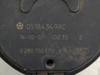 2014 Dodge Caravan Throttle Body P/N:05184349AC Fits Fits 2011 2012 2013 2015 2016 2017 2018 2019 2020 2021 2022 OEM Used Au