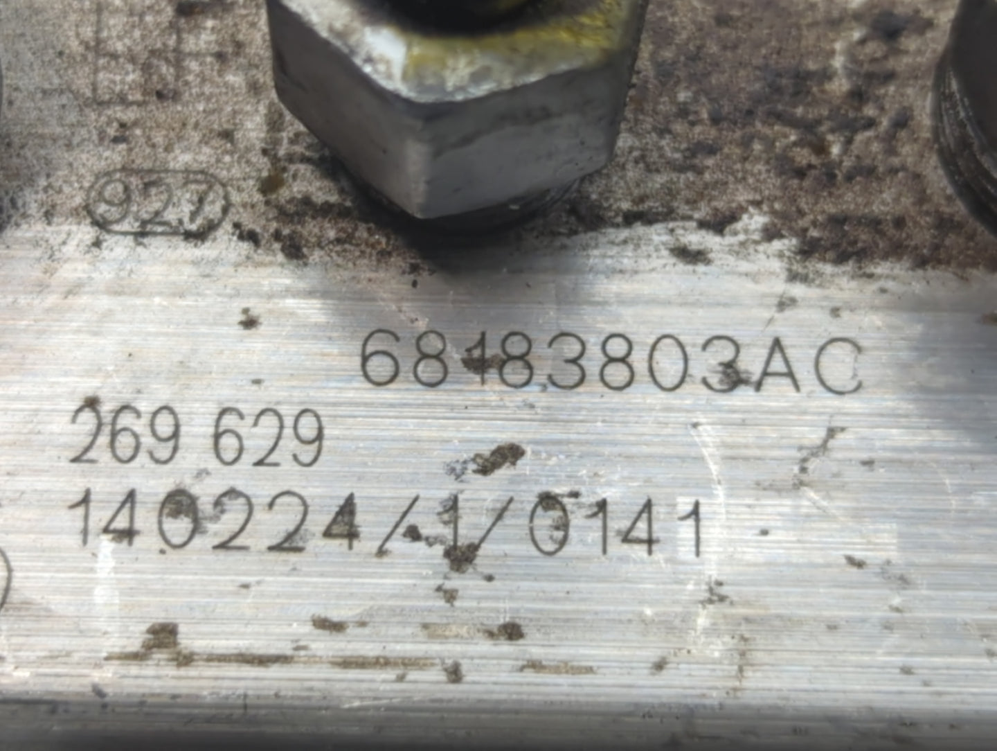 2014 Dodge Caravan ABS Pump Control Module Replacement P/N:68483803AC Fits OEM Used Auto Parts - Oemusedautoparts1.com