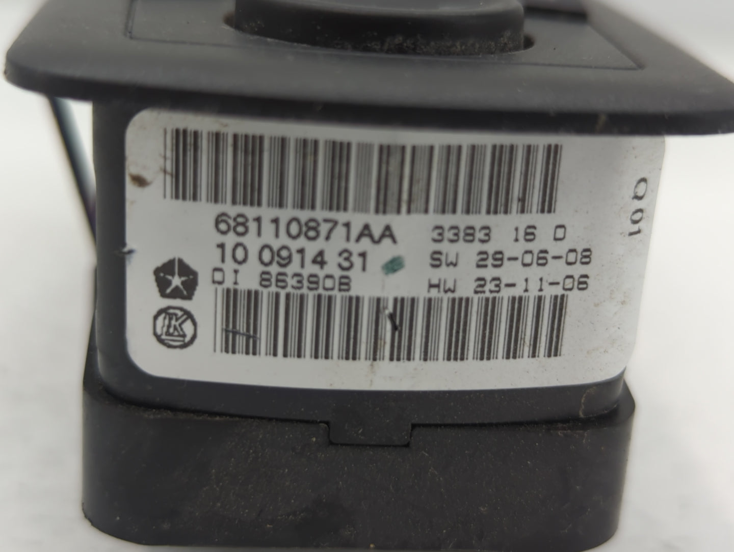 2014 Dodge Caravan Master Power Window Switch Replacement Driver Side Left P/N:68110871AA Fits Fits 2012 2013 2015 2016 OEM 