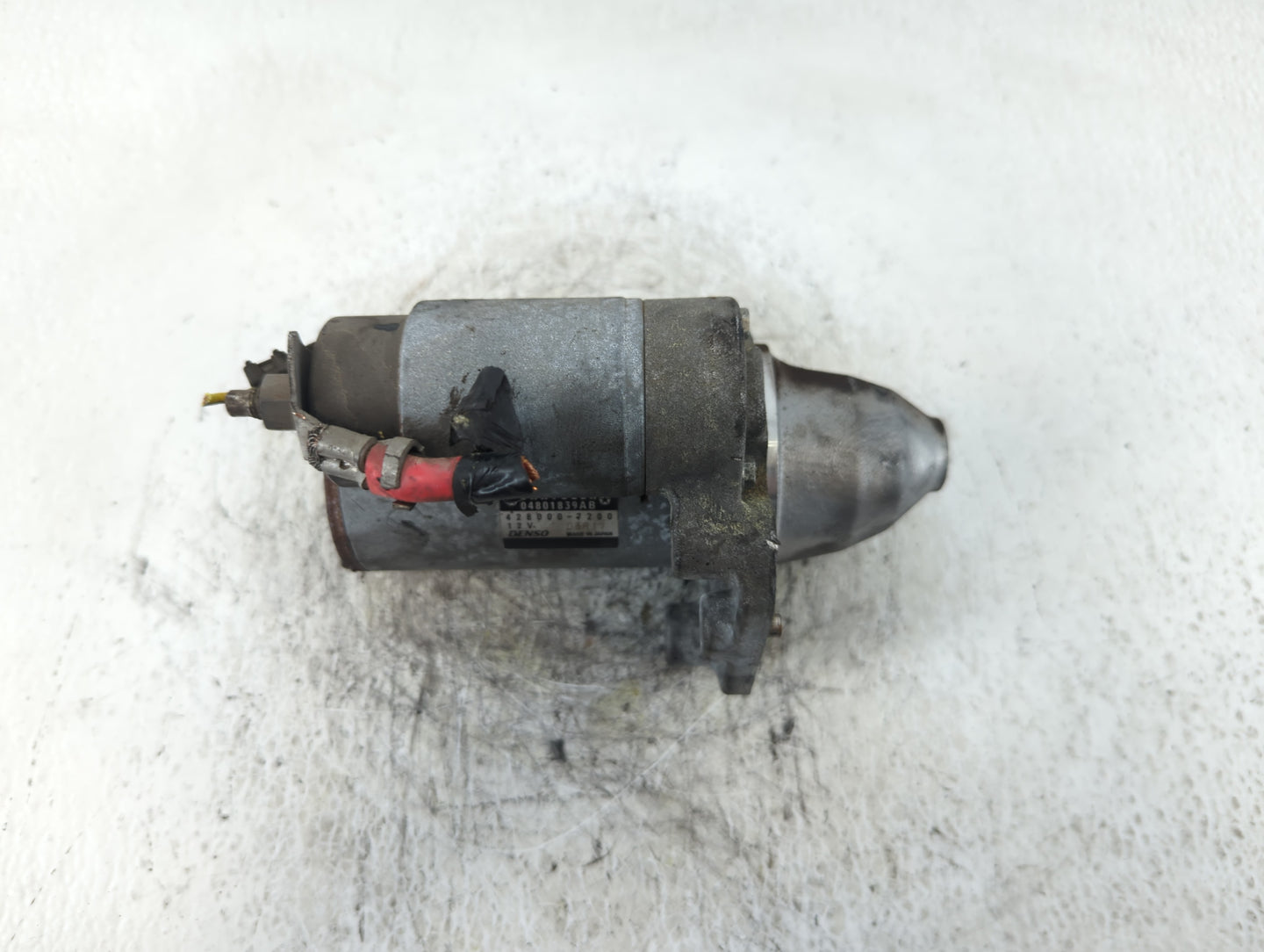 2014 Dodge Caravan Car Starter Motor Solenoid OEM P/N:428000-7200 04801839AB Fits OEM Used Auto Parts - Oemusedautoparts1.co