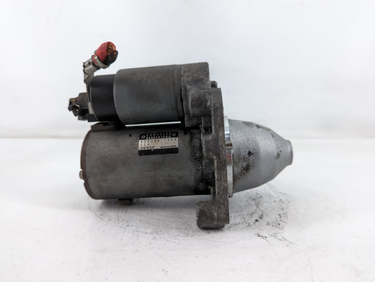 2014 Dodge Caravan Car Starter Motor Solenoid OEM P/N:04801839AB 428000-7200 Fits OEM Used Auto Parts - Oemusedautoparts1.co