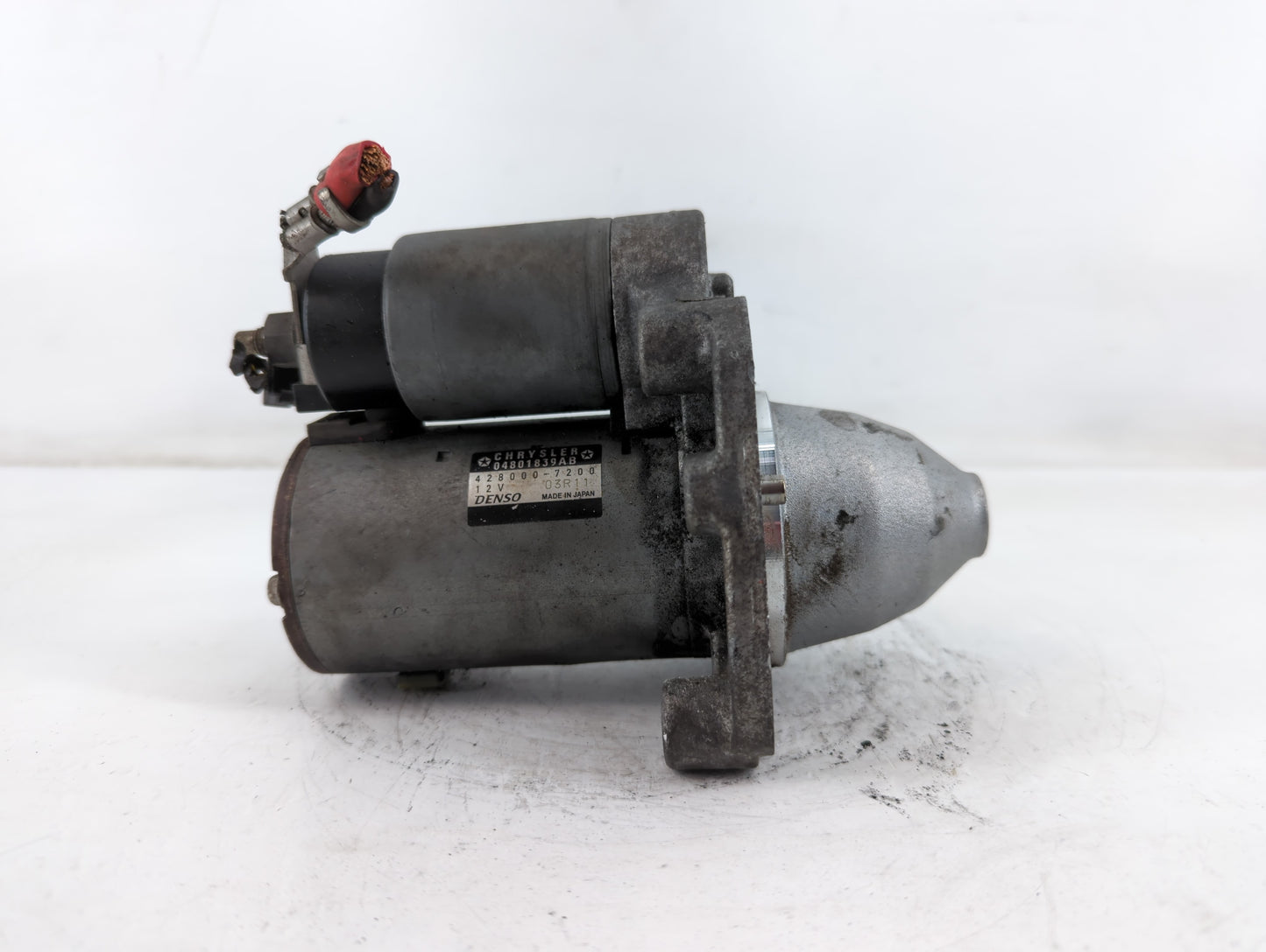 2014 Dodge Caravan Car Starter Motor Solenoid OEM P/N:04801839AB 428000-7200 Fits OEM Used Auto Parts - Oemusedautoparts1.co