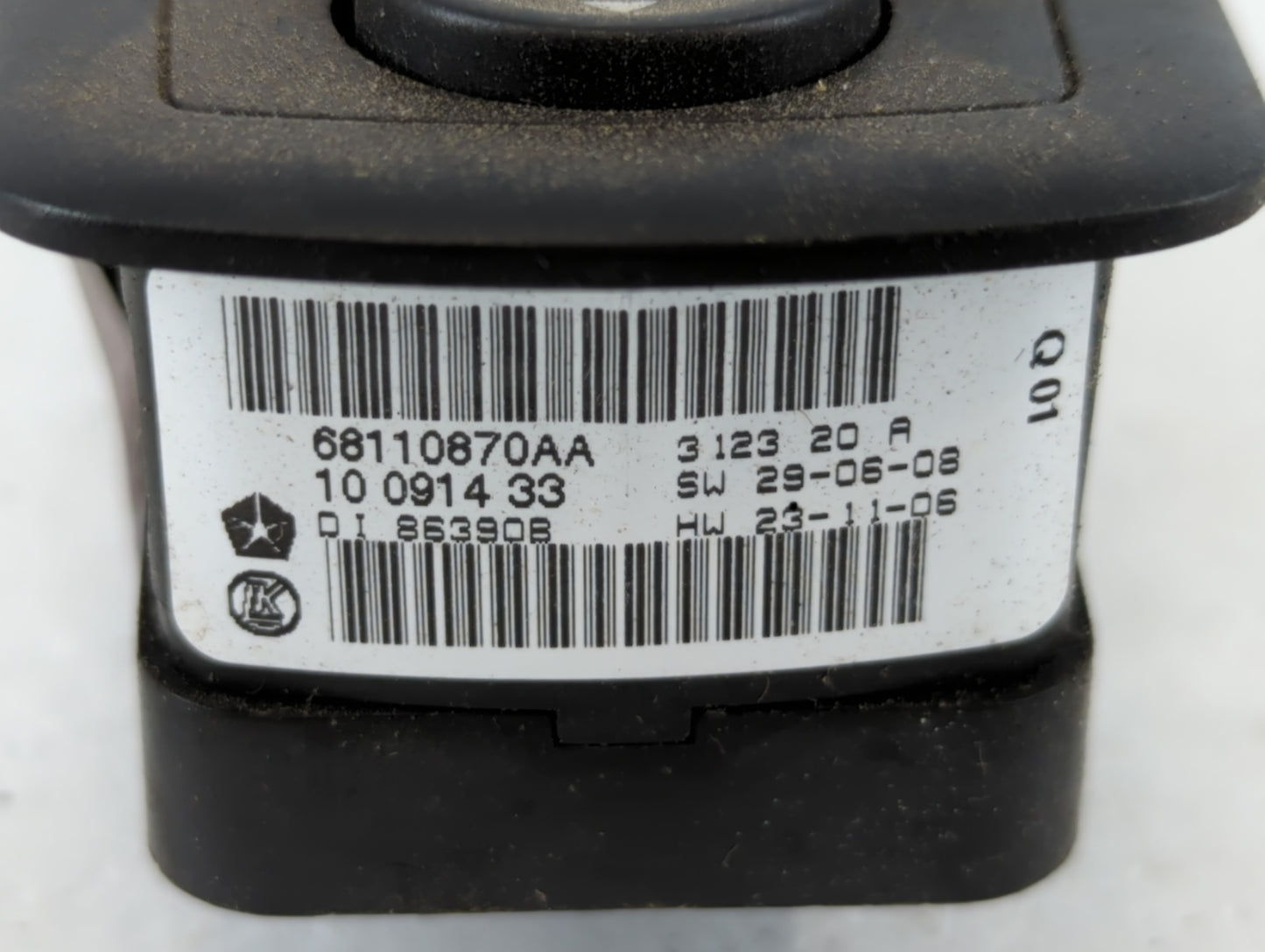 2014 Dodge Caravan Master Power Window Switch Replacement Driver Side Left P/N:10 0914 33 68110870AA Fits Fits 2012 2013 201