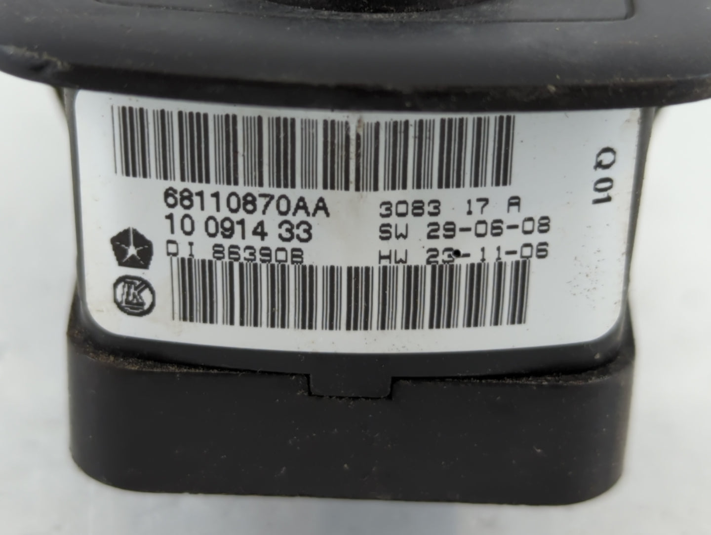 2014 Dodge Caravan Master Power Window Switch Replacement Driver Side Left P/N:68110870AA Fits Fits 2012 2013 2015 2016 OEM 