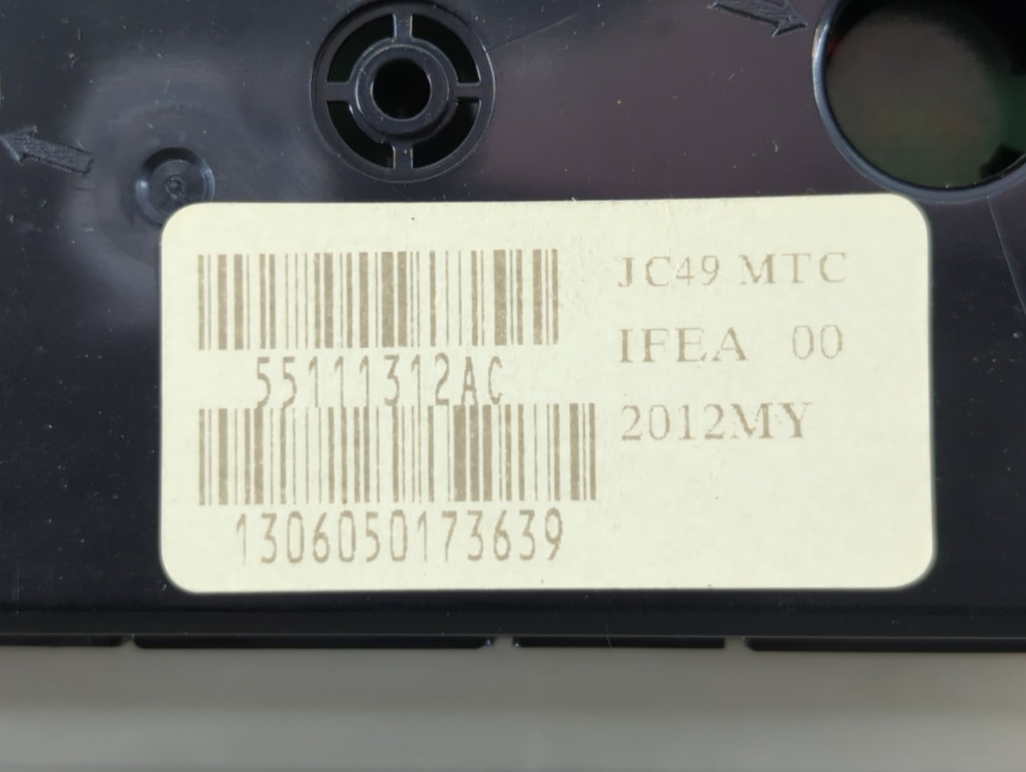 2014 Dodge Caravan Climate Control Module Temperature AC/Heater Replacement P/N:1306050173639 55111312AC Fits OEM Used Auto 