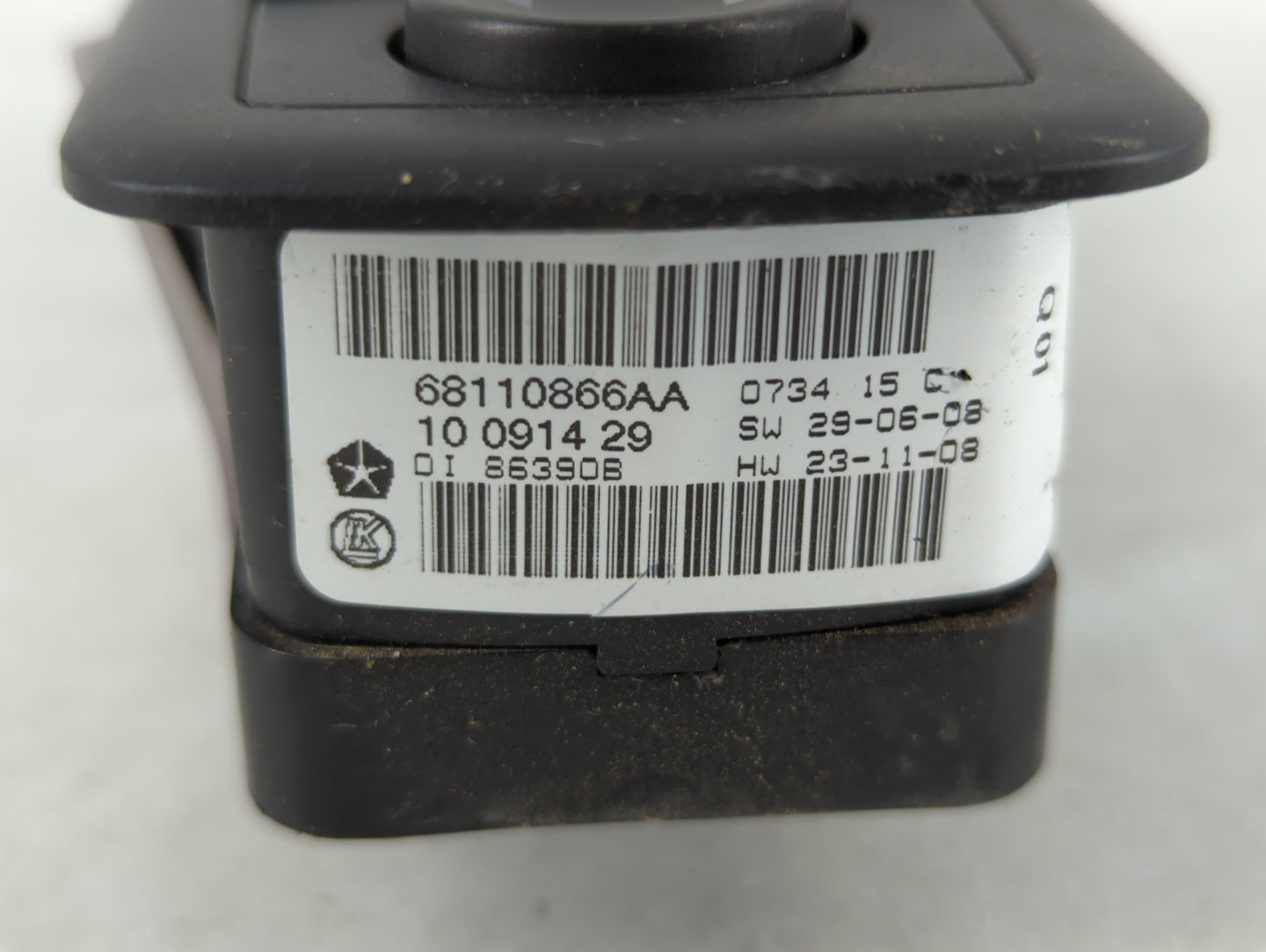 2014 Dodge Caravan Master Power Window Switch Replacement Driver Side Left P/N:68110866AA Fits Fits 2012 2013 2015 2016 OEM 