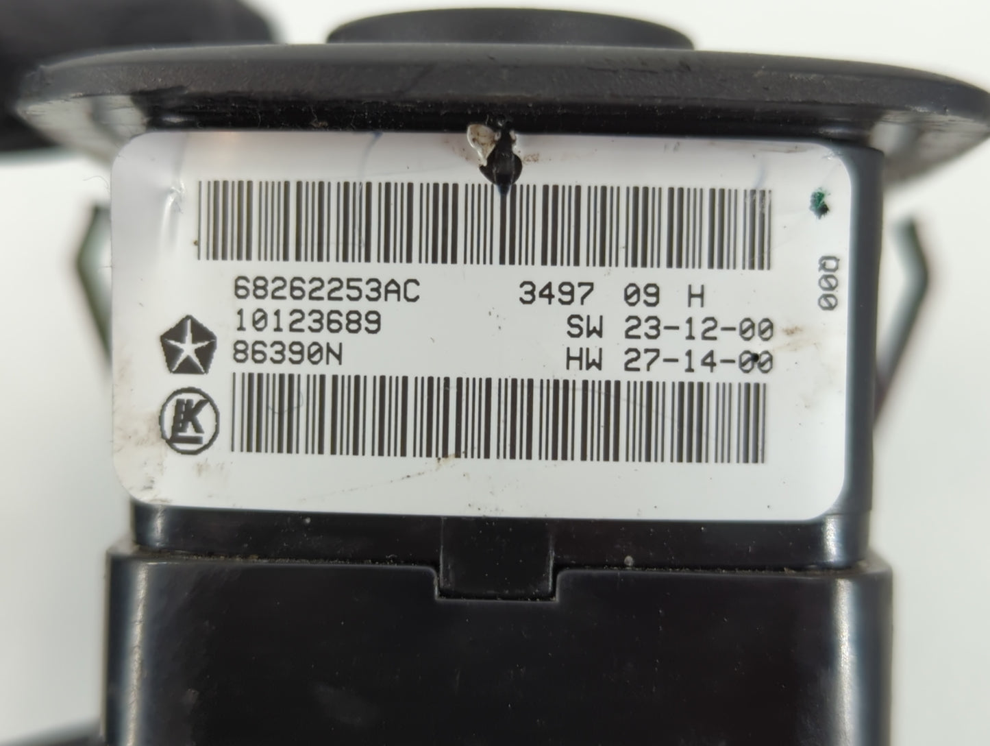 2014 Dodge Caravan Master Power Window Switch Replacement Driver Side Left P/N:68262253AC Fits Fits 2012 2013 2015 2016 OEM 