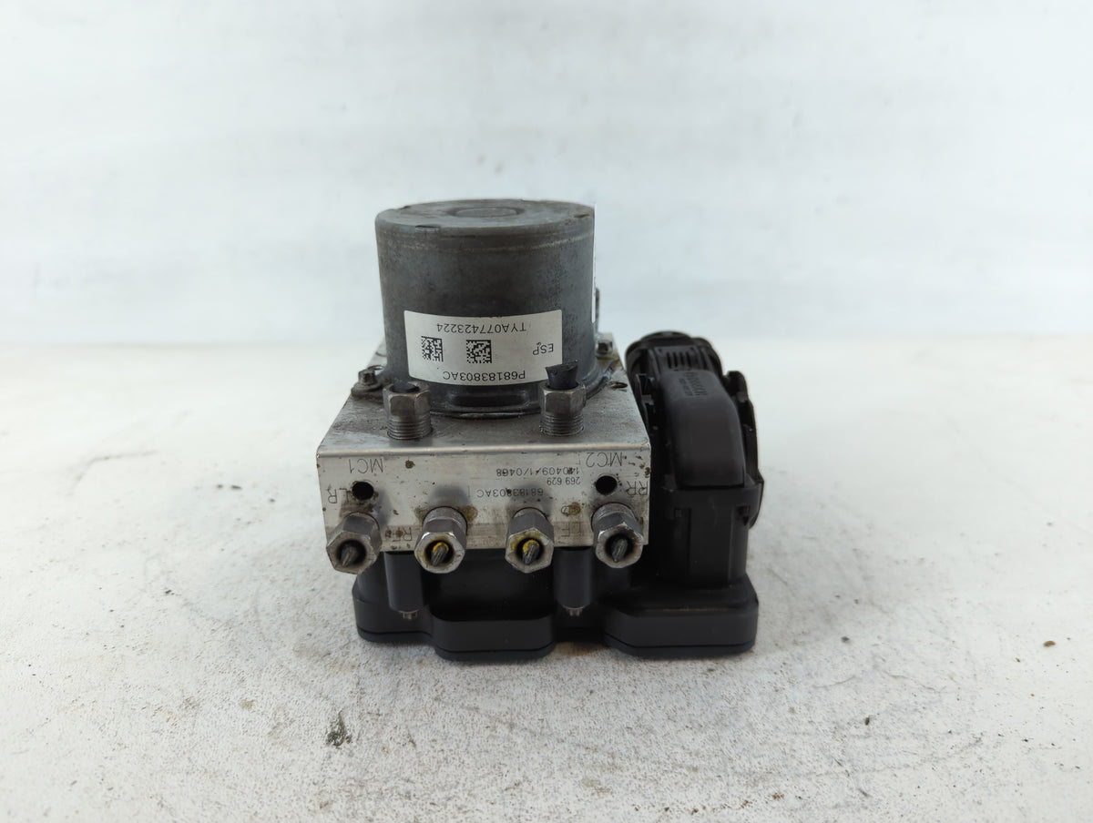 2014 Dodge Caravan Anti-Lock Brake ABS Pump Module Actuator OEM P/N:P68183803AC Fits OEM Used Auto Parts - Oemusedautoparts1