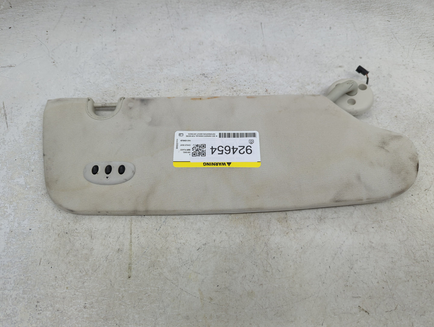 2014 Dodge Caravan Sun Visor Shade Replacement Driver Left Mirror Fits Fits 2011 2012 2013 2015 2016 2017 2018 2019 2020 OEM