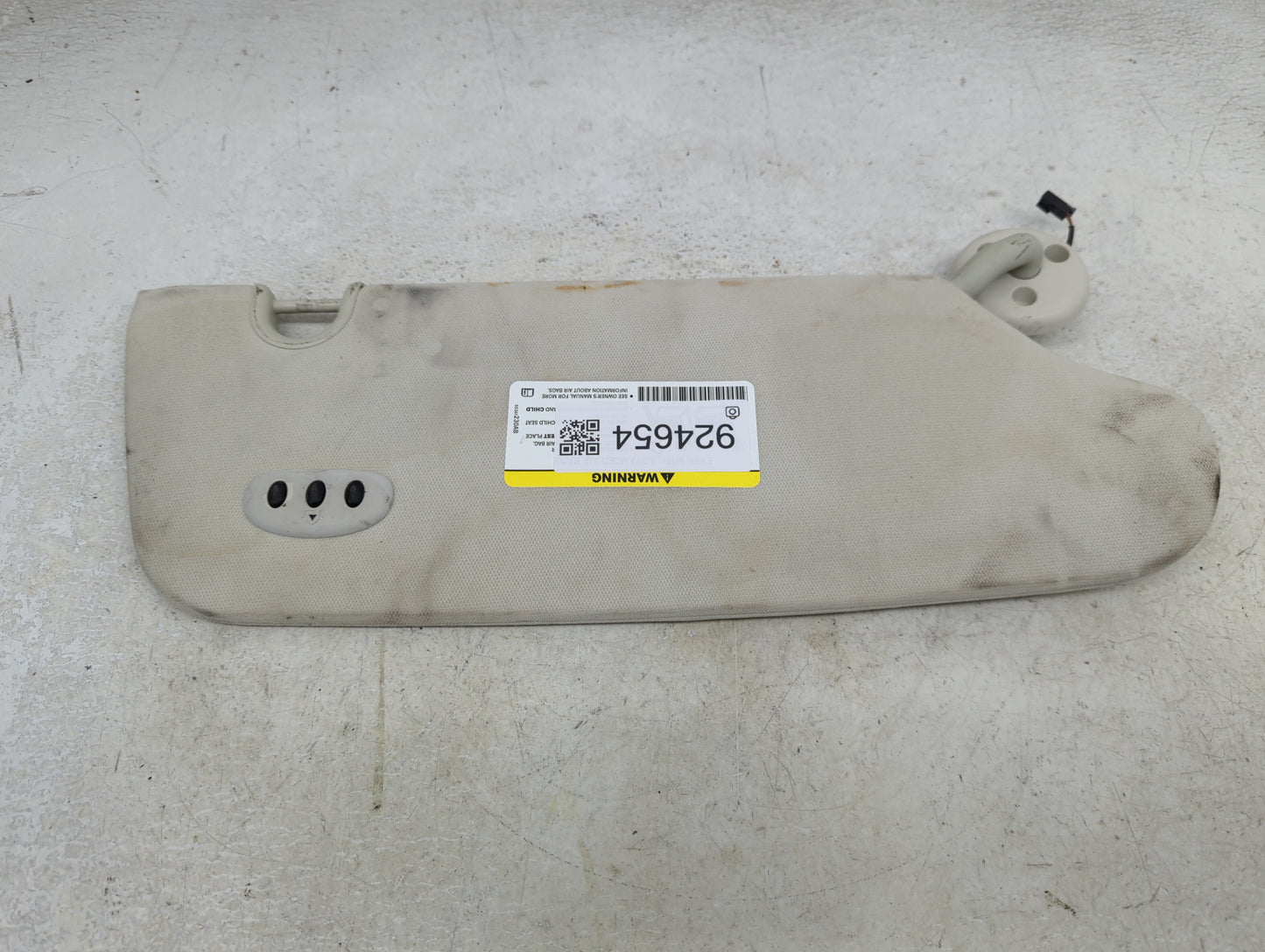 2014 Dodge Caravan Sun Visor Shade Replacement Driver Left Mirror Fits Fits 2011 2012 2013 2015 2016 2017 2018 2019 2020 OEM