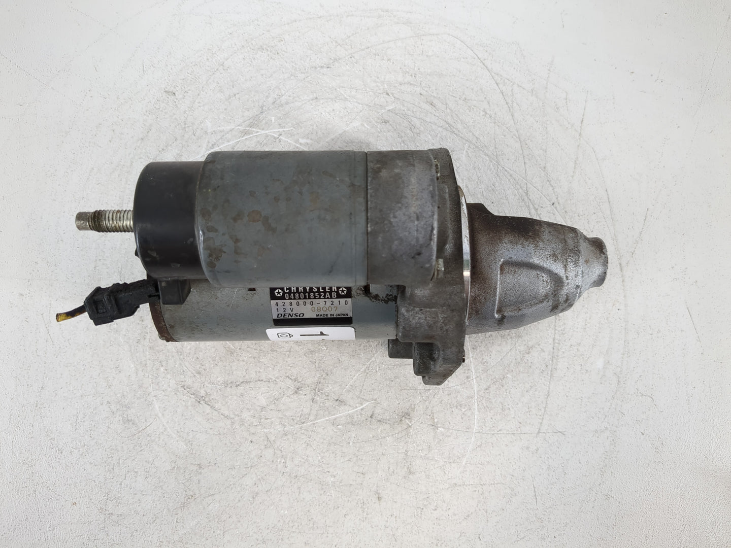 2014 Dodge Challenger Car Starter Motor Solenoid OEM P/N:428000-7210 04801852AB Fits OEM Used Auto Parts - Oemusedautoparts1
