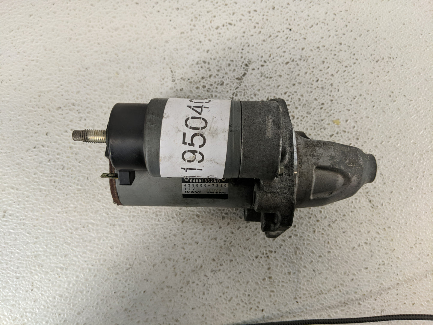 2011-2016 Dodge Challenger Car Starter Motor Solenoid OEM P/N:428000-7210 12V Fits Fits 2011 2012 2013 2014 2015 2016 OEM Us