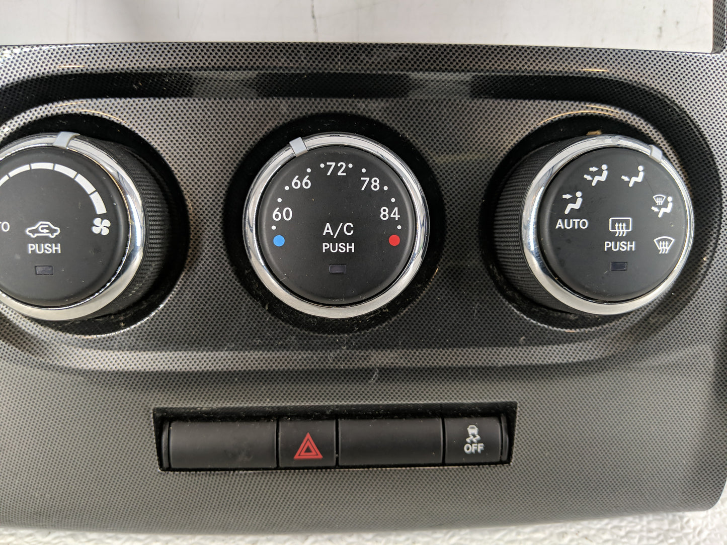 2011-2014 Dodge Challenger Climate Control Module Temperature AC/Heater Replacement P/N:P68194005AB Fits Fits 2011 2012 2013