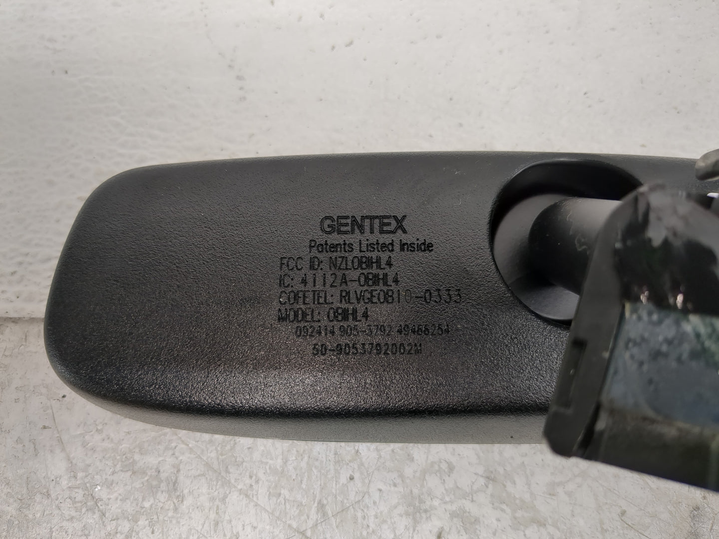 2012-2014 Dodge Challenger Interior Rear View Mirror Replacement OEM P/N:E11026130 Fits Fits 2012 2013 2014 OEM Used Auto Pa