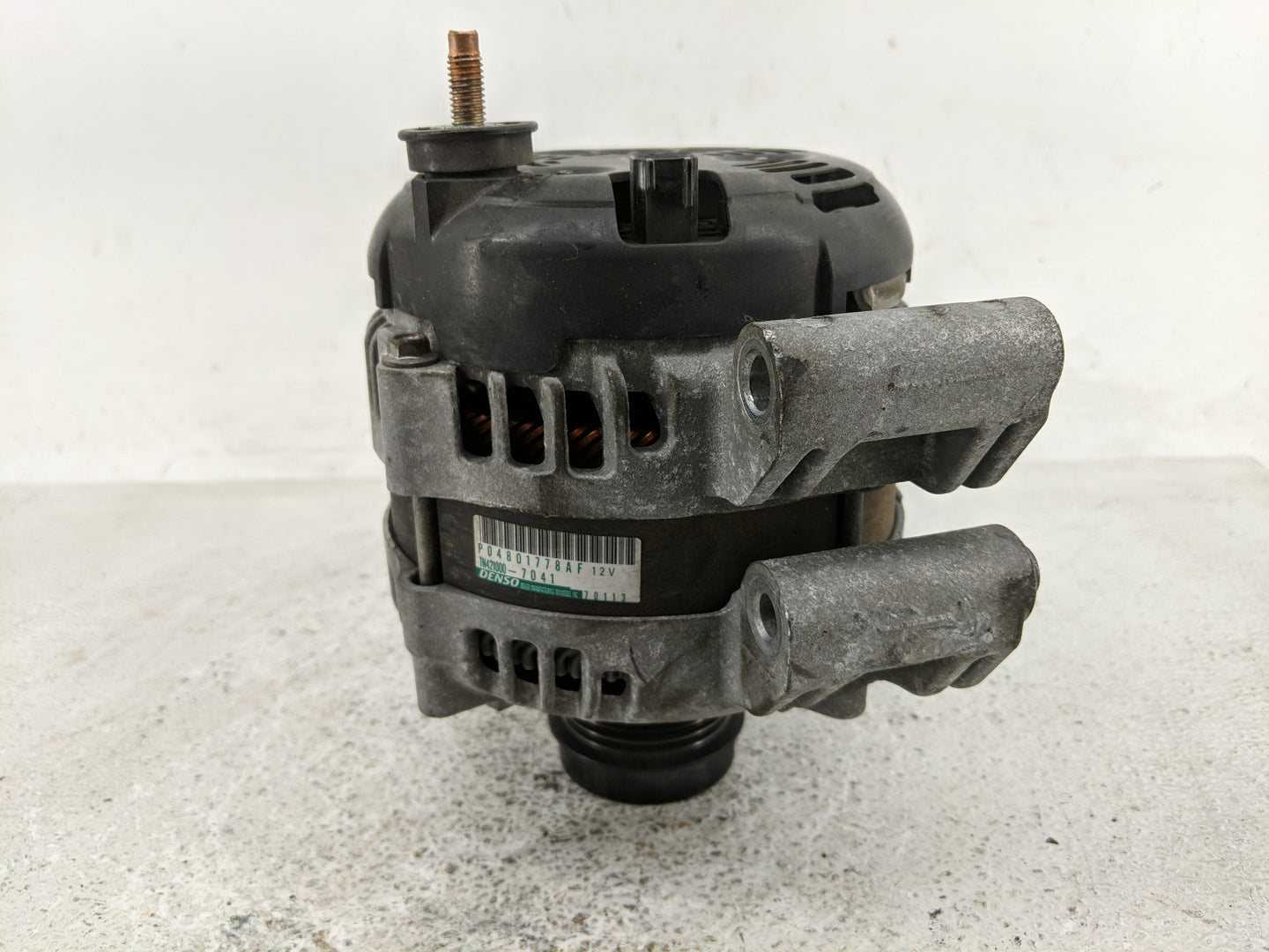 2011-2022 Dodge Challenger Alternator Replacement Generator Charging Assembly Engine OEM P/N:P04801778AF Fits OEM Used Auto 
