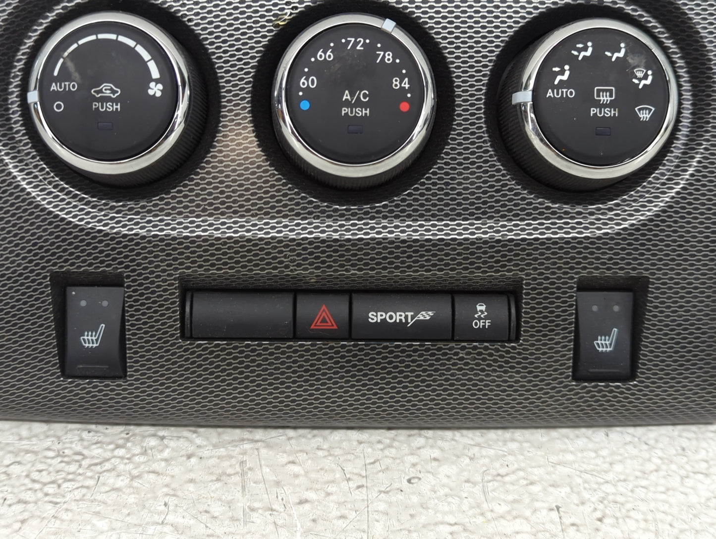 2011-2014 Dodge Challenger Climate Control Module Temperature AC/Heater Replacement P/N:55111463AF Fits Fits 2011 2012 2013 