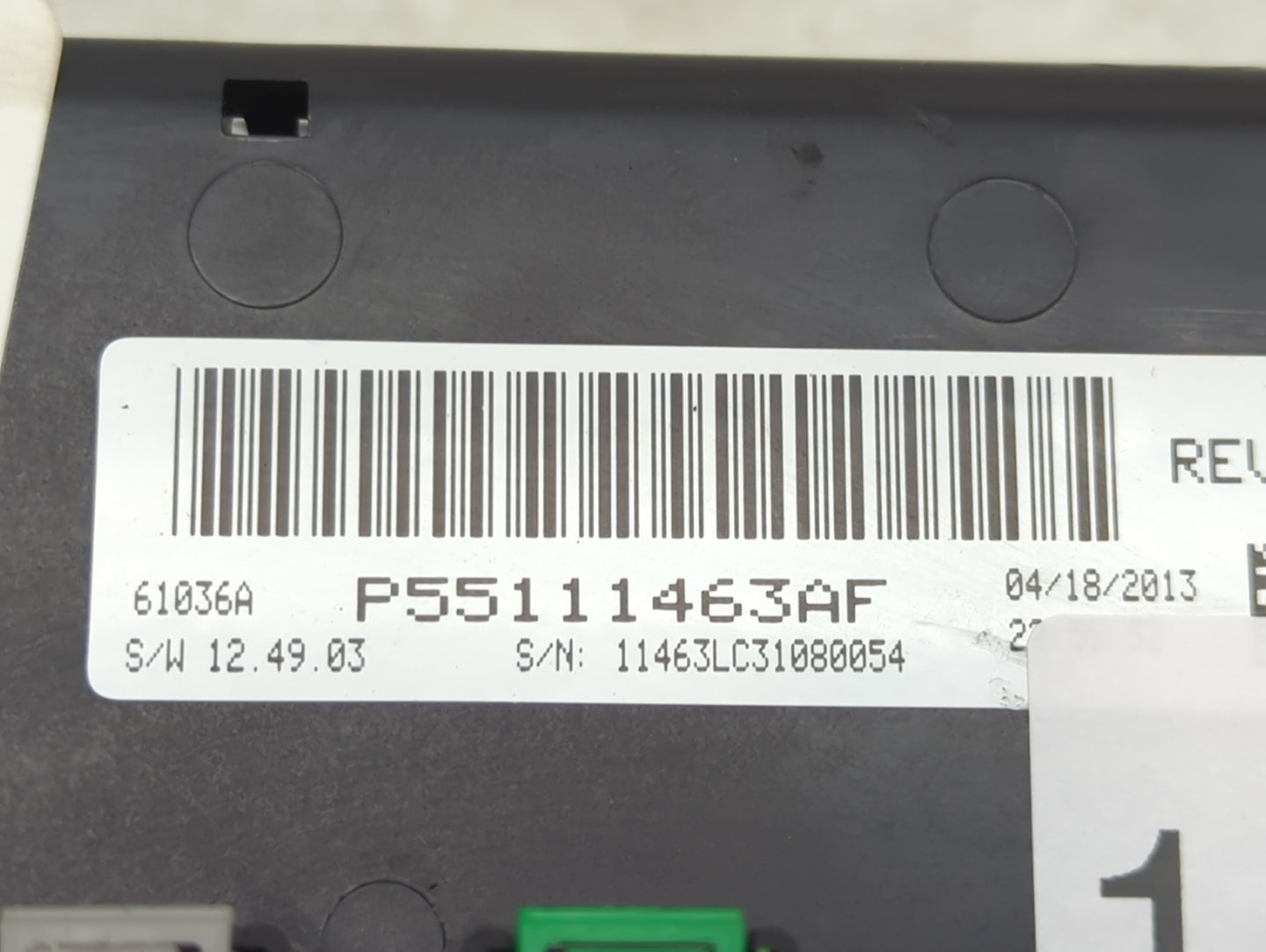 2011-2014 Dodge Challenger Climate Control Module Temperature AC/Heater Replacement P/N:55111463AF Fits Fits 2011 2012 2013 