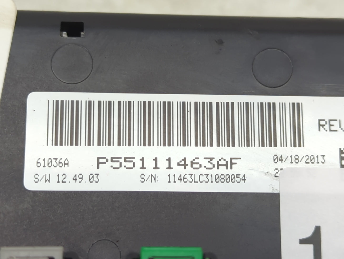 2011-2014 Dodge Challenger Climate Control Module Temperature AC/Heater Replacement P/N:55111463AF Fits Fits 2011 2012 2013 