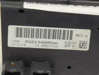 2011-2014 Dodge Challenger Climate Control Module Temperature AC/Heater Replacement P/N:P68194005AA Fits Fits 2011 2012 2013
