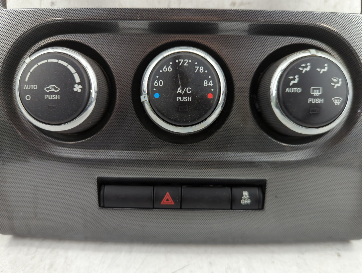 2011-2014 Dodge Challenger Climate Control Module Temperature AC/Heater Replacement P/N:P68194005AC Fits Fits 2011 2012 2013