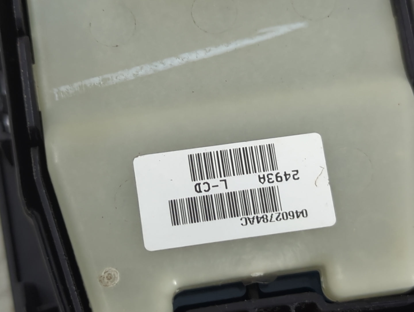 2012-2014 Dodge Challenger Master Power Window Switch Replacement Driver Side Left P/N:04602784AC 24939A Fits OEM Used Auto 