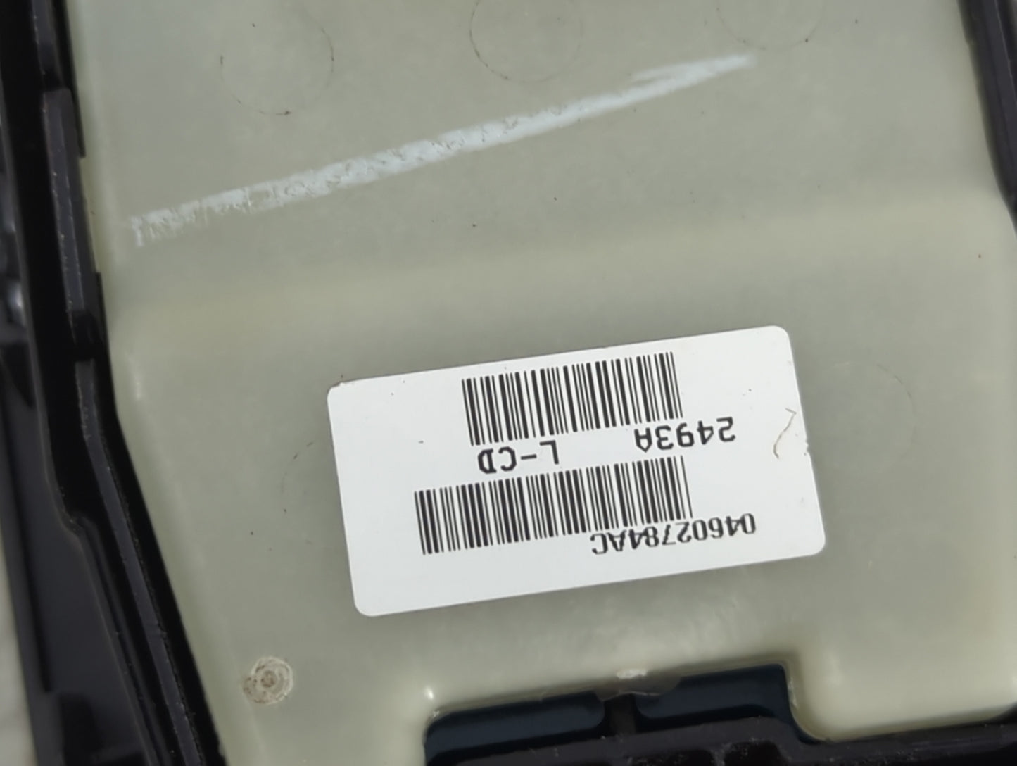 2012-2014 Dodge Challenger Master Power Window Switch Replacement Driver Side Left P/N:04602784AC 24939A Fits OEM Used Auto 