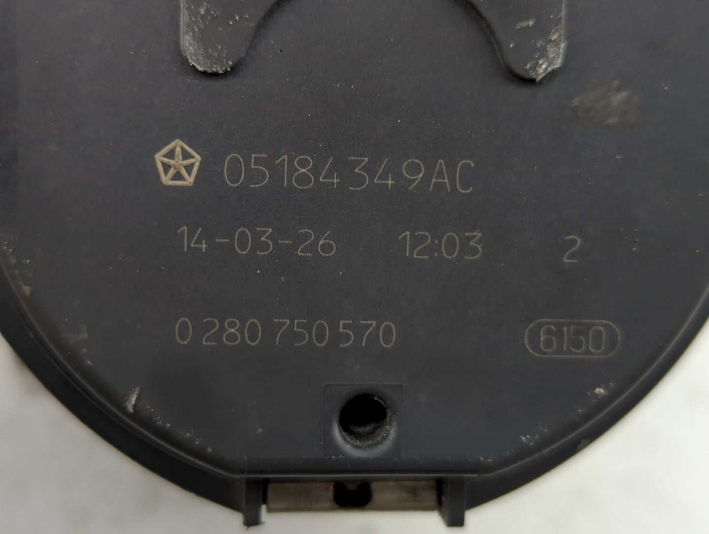 2011-2022 Dodge Challenger Throttle Body P/N:05184349AE 05184349AC Fits OEM Used Auto Parts - Oemusedautoparts1.com