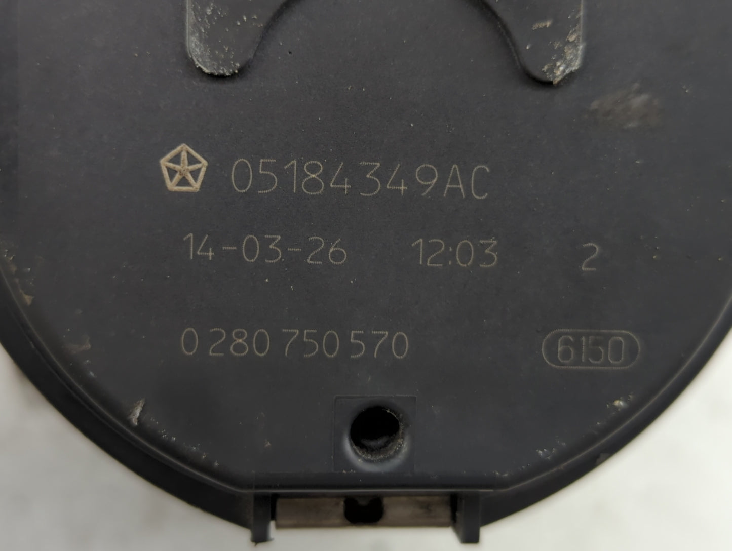 2011-2022 Dodge Challenger Throttle Body P/N:05184349AE 05184349AC Fits OEM Used Auto Parts - Oemusedautoparts1.com