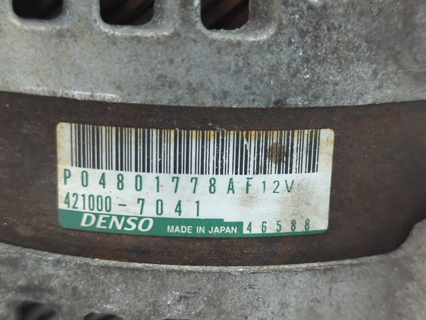 2011-2022 Dodge Challenger Alternator Replacement Generator Charging Assembly Engine OEM P/N:421000-7041 P04801778AF Fits OE