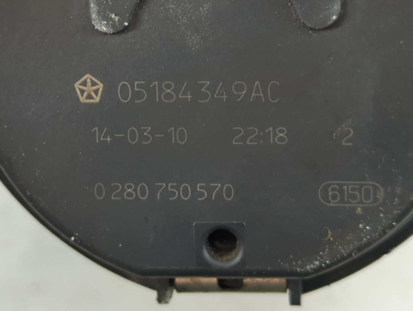 2011-2022 Dodge Challenger Throttle Body P/N:0 280 750 570 05184349AC Fits OEM Used Auto Parts - Oemusedautoparts1.com