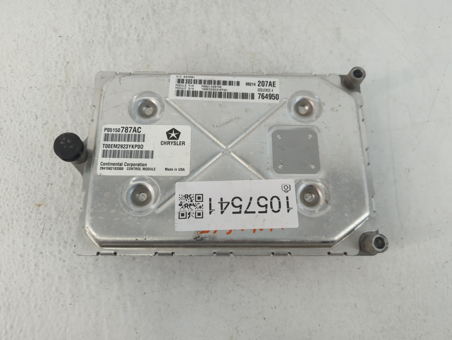 2014 Dodge Charger PCM Engine Control Computer ECU ECM PCU OEM P/N:P68214207AE P05150787AC Fits OEM Used Auto Parts - Oemuse