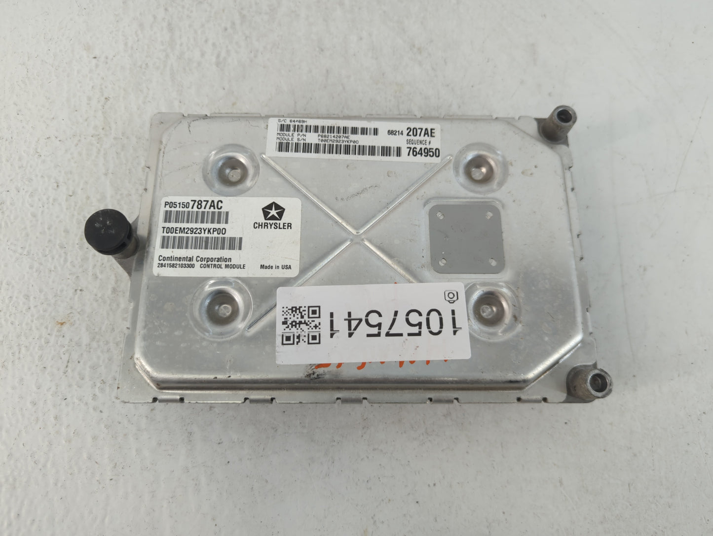 2014 Dodge Charger PCM Engine Control Computer ECU ECM PCU OEM P/N:P68214207AE P05150787AC Fits OEM Used Auto Parts - Oemuse
