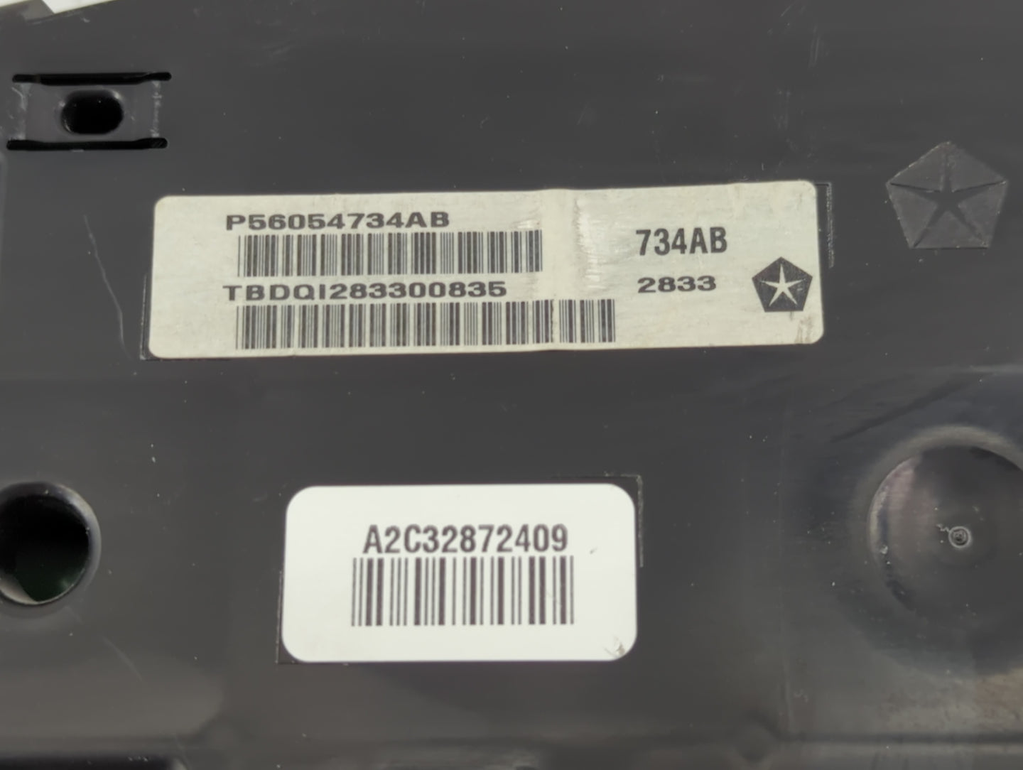 2014 Dodge Charger Instrument Cluster Speedometer Gauges P/N:P56054734AB Fits OEM Used Auto Parts - Oemusedautoparts1.com