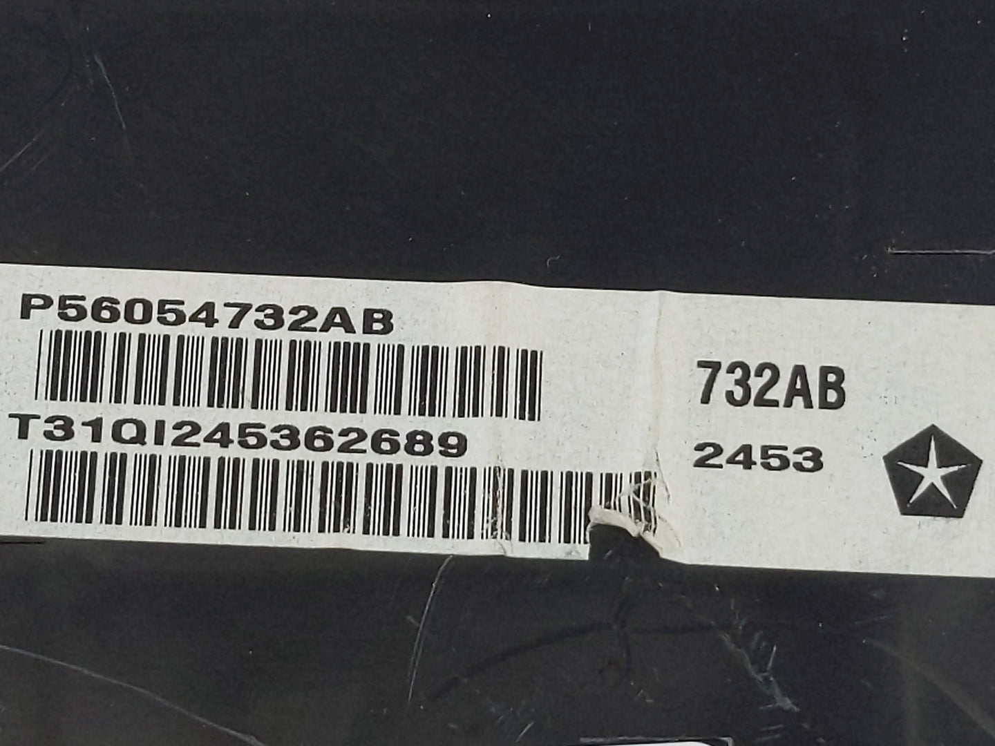 2014 Dodge Charger Instrument Cluster Speedometer Gauges P/N:P56054732AB Fits OEM Used Auto Parts - Oemusedautoparts1.com