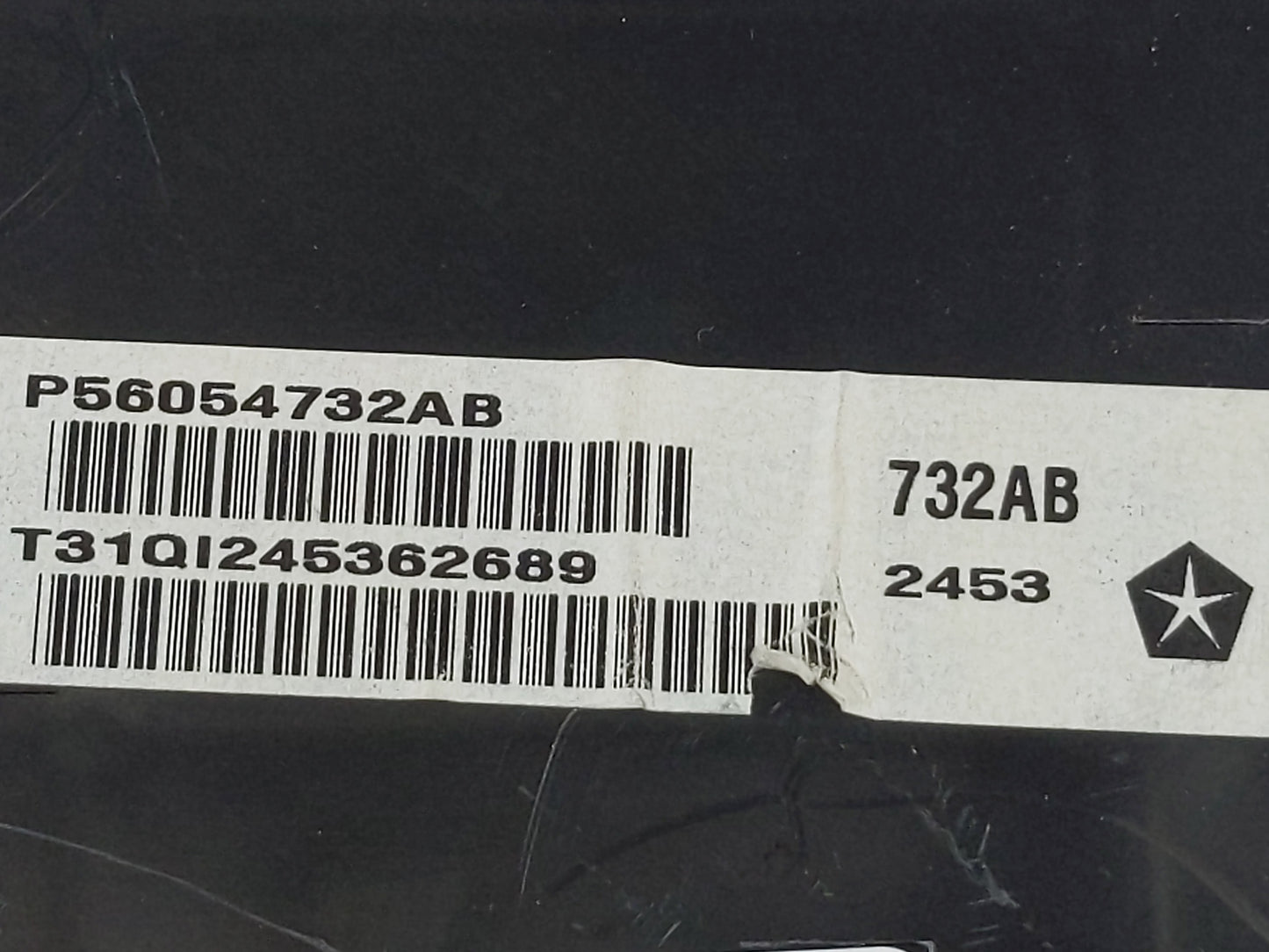 2014 Dodge Charger Instrument Cluster Speedometer Gauges P/N:P56054732AB Fits OEM Used Auto Parts - Oemusedautoparts1.com