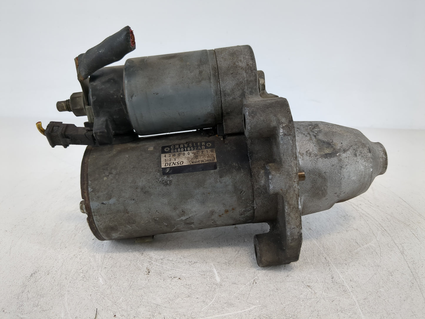 2011-2016 Dodge Charger Car Starter Motor Solenoid OEM P/N:428000-7210 04801852AB Fits Fits 2011 2012 2013 2014 2015 2016 OE