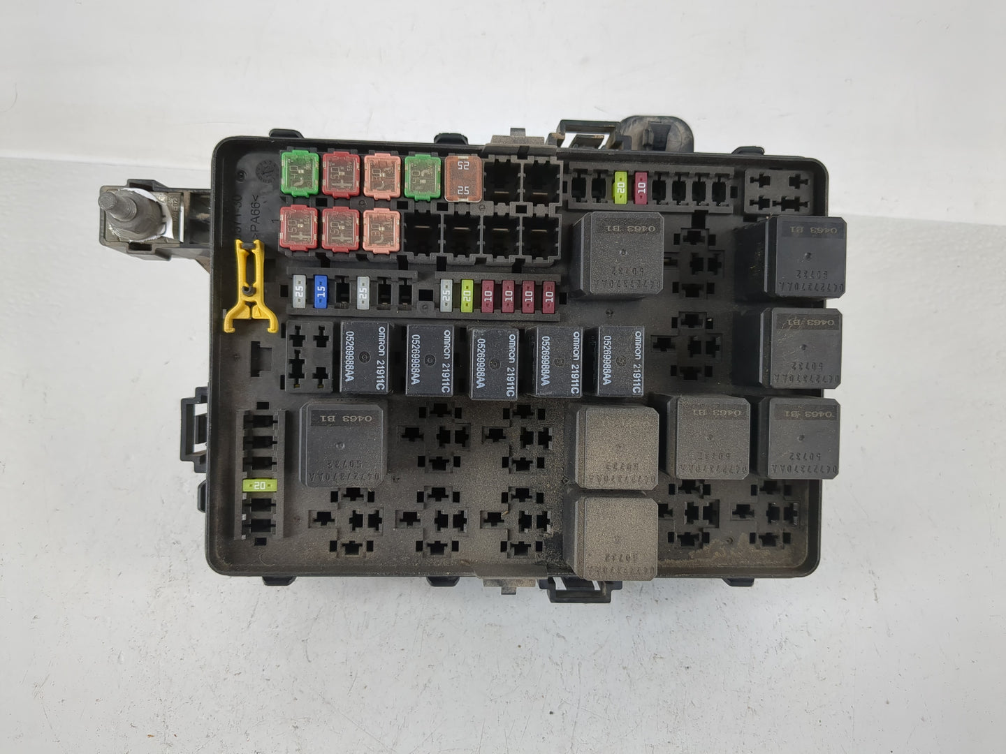 2012-2014 Dodge Charger Fusebox Fuse Box Panel Relay Module P/N:P68202713AB Fits Fits 2012 2013 2014 OEM Used Auto Parts - O