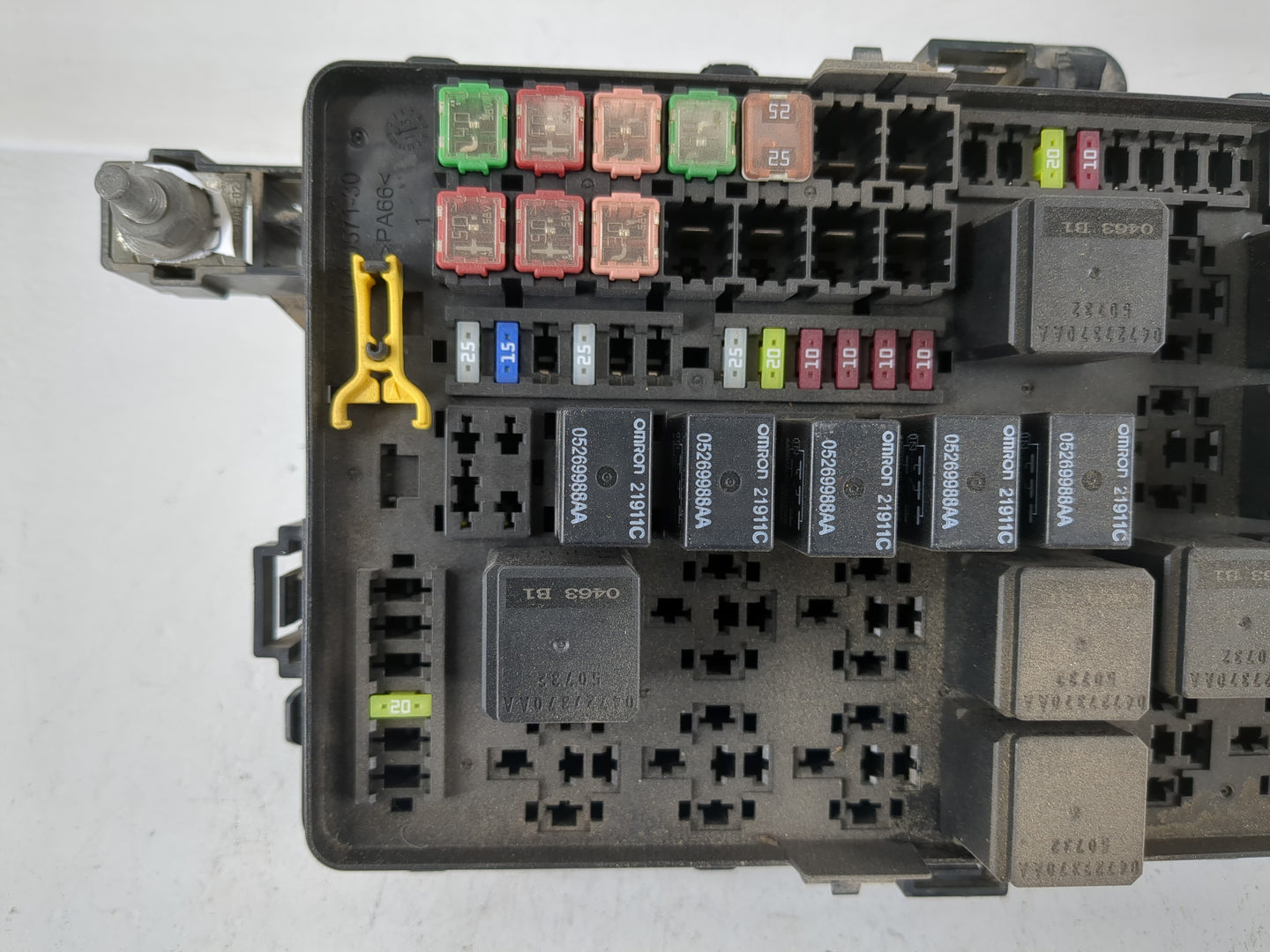 2012-2014 Dodge Charger Fusebox Fuse Box Panel Relay Module P/N:P68202713AB Fits Fits 2012 2013 2014 OEM Used Auto Parts - O